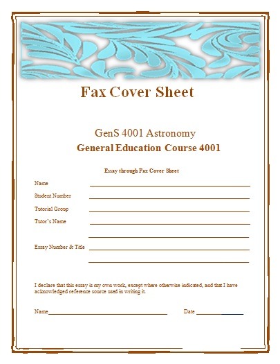 printable generic fax cover sheet